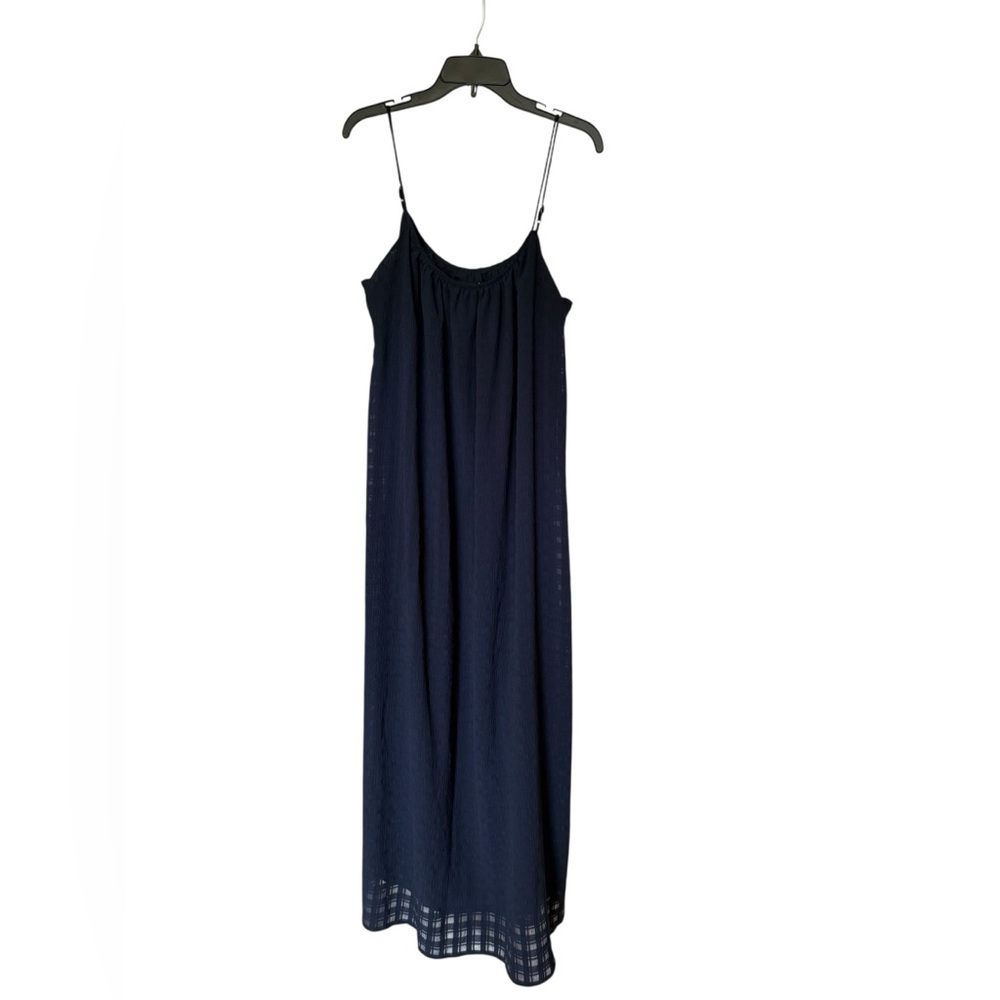 Banana Republic MJACQUARD TIE-WAIST MAXI DRESS Spaghetti Strap Sold Out - Picture 3 of 6